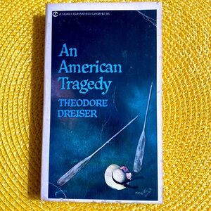 AN AMERICAN TRAGEDY classic Novel by THEODORE DREISER Vintage Paperback …
